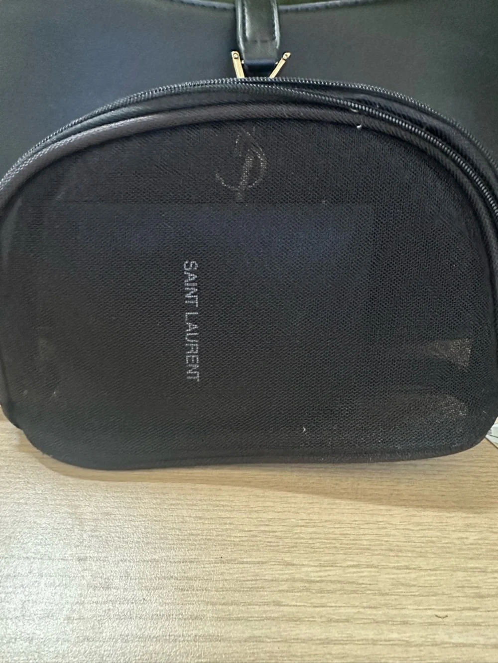 YSL LE 5 À 7 BLACK HOBO PURSE - Picture 6 of 9